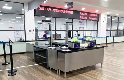 戈子科技AI校园智慧食堂 智能结算让收银更简单！